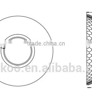 2014 New Edison Free Solder Led Reflector With Lens COB Reflector COB Lens DK8524-R&L-FS for Downlight 24 Degree thumbnail-2