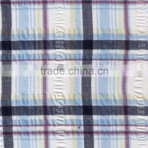 Check Pattern Seersucker for Garment thumbnail-1