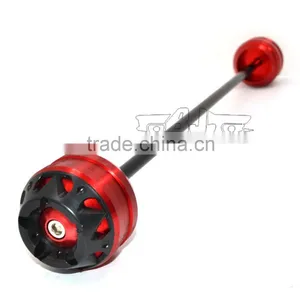 BJ-FS-YA005 Aftermarket CNC Aluminum 6061 Anodized Autocycle Rear Frame Axle Slider for Yamaha Tmax 530 2012~2015 thumbnail-4