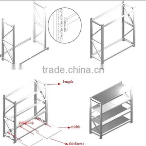 Supermarket Shelf Panel / Rack Panle Roll Forming Machine thumbnail-6