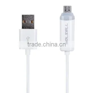 Colored Micro Usb Serial Cable With Led Light thumbnail-2