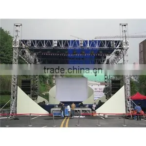Cheap Non-slip Concert Mobile Aluminum Stage Roof Truss thumbnail-1