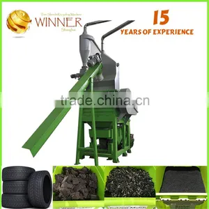 Waste Crusher Rrecycled Tire Rubber Buckets Granules thumbnail-5