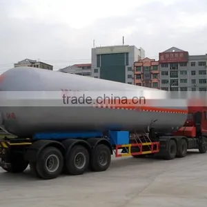 Tri-axle Lpg Tank Semi-trailer Lpg Tank Trailer for Propane thumbnail-1