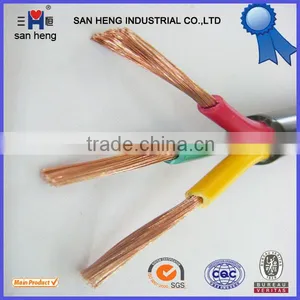 Hot! H05VV-F 3X0.75 3X1.0 3X1.5 3X4 3X6 MM2 CABLE FACTORY PVC INSULATION CABLE WIRE thumbnail-2