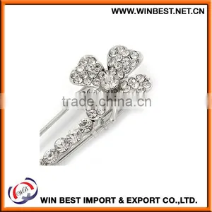 Hot Selling 2015 Costume Jewellery Trendy Brooches, Metal Safety Pin thumbnail-1