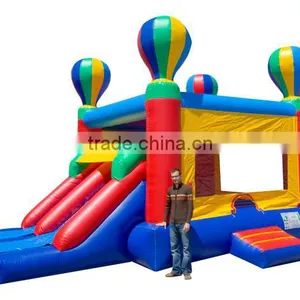 China Factory Direct Sale Kids Balloon Inflatable Bouncer Price Dual Slide Combo thumbnail-3