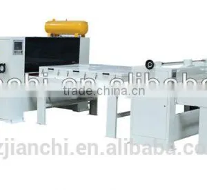 High Speed High Glossy PUR Woodworking Laminating Machine Line thumbnail-2