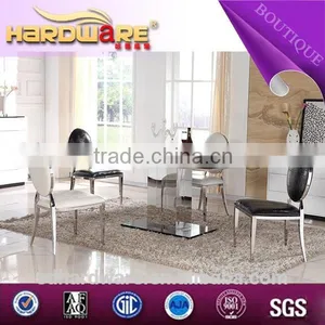 Modern Metal Stainless Steel Cheap Dining Room Chairs Made in China Quality Choice thumbnail-1