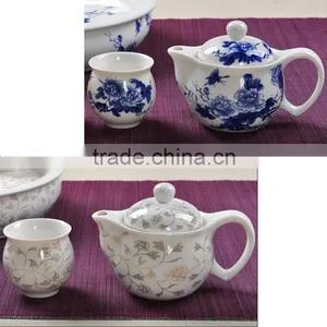 Chinese Special Design 8pcs Teaset With Tea Tray Wholesale Teaset for Promotional With 350ml Teapot 100ml Teacup Tea Tray thumbnail-5