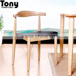 Classic Wood Living Furniture Elbow Wooden Chair thumbnail-1