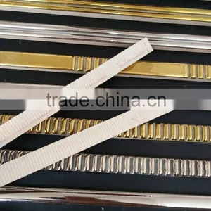 Hot Sale Full Ceramic Golden&silver Border 600*20mm thumbnail-2