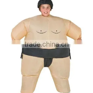 Kids/Children Sumo Costume - Inflatable Sumo Running Costume Suit thumbnail-1