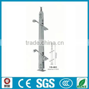 304 Stainless Steel Pillar for Marble Handrail thumbnail-1