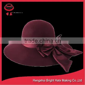 Ladies Dress Hats Floppy Hat With Wide Brim thumbnail-5