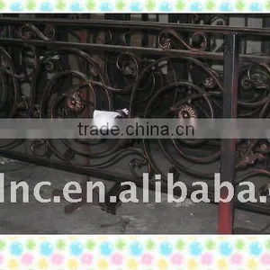 Straight Safe Wrought Iron Railing thumbnail-1