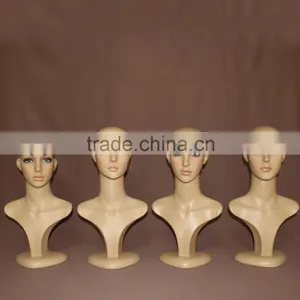 Female Makeup Jewelry Display Wig Mannequin Heads for Wig Display thumbnail-1
