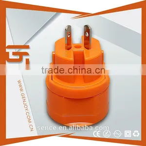 Universal UK US to EURO Travel Adapter Items Smart Travel Adapter With Usb Charger thumbnail-2