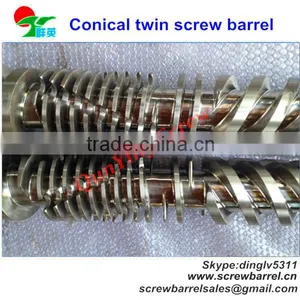 Conical Twin Screw Barrel for Double Screw Extruder thumbnail-5