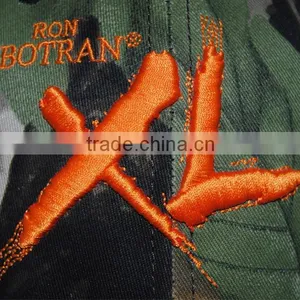 Embroidery Camo Trucker Cap thumbnail-3