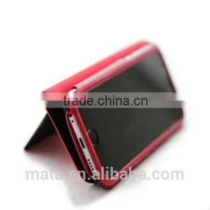 Retro Style Flip PU Leather Case With Card Slot Leather Case For Iphone 6 thumbnail-4