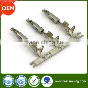 OEM Design Metal Stamping Contact Terminal thumbnail-1