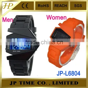 Women Airplane Cheap Led Watch Aircraft Price Bracelet Wrist Led Watch Silicone Ladys thumbnail-1