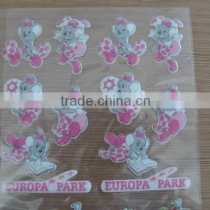 Animal Transparent Pvc Puffy Sticker/custom Foam Sticker thumbnail-1