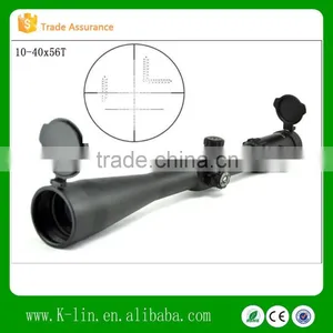 Newest Optics Titan 35mm Monutube Side Focus Illuminated Turret Lock Mil-dot 10-40x56T IR Riflescope 56 thumbnail-1
