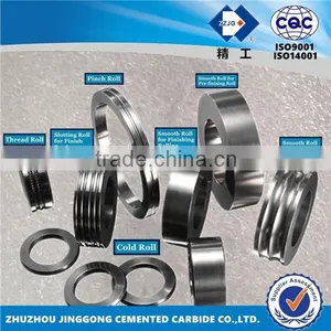 Sintered Carbide Guide Roller, T.C. Guide Roller for Wire Rods thumbnail-1