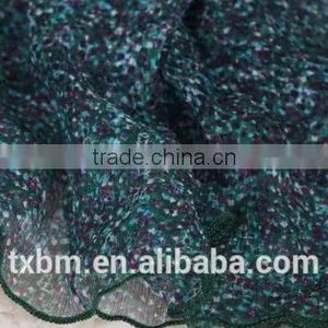 Floral and Dots Pattern Silk Scarf ,wholesale thumbnail-5