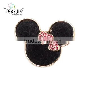 Fashion Treasure Custom Brooch Yiwu New Model Girls Rhinestone Custom Brooch thumbnail-3