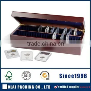 Hot Sale Religious Medals Packaging Wooden Medal Dispaly Box thumbnail-1