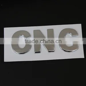 3d Stickers Chrome Car Custom Separated Letters /V6 Car Emblem thumbnail-1