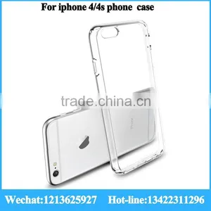 Ultra-thin Hightly Fit Color Change Back Cover for Iphone 4/4s Ultra Transparent Soft Case for Iphone Quality Choice thumbnail-3