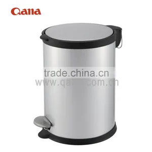 3L - 30L Factory Made Plastic Pedal Stainless Steel Garbage Can thumbnail-1