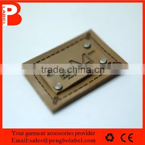 China Supplier Custom Leather Soft Patches for Jackets thumbnail-5