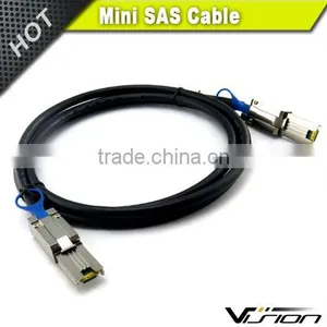 1m Black 28awg Mini SAS Cable SFF8088 to 8088 26pin to 26pin With OD 7.5mm thumbnail-5