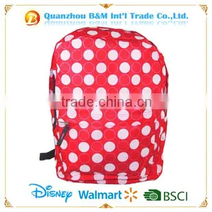 Hot Sale Promotion Cheap Colorful Girl's Soft Day Backpack thumbnail-3