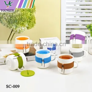 Ceramic Travel Cup With Silicone Cover thumbnail-4