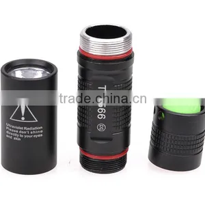 Purple Light 1W UV LED Flashlight for Money Detect Wholesale(365nm) thumbnail-4
