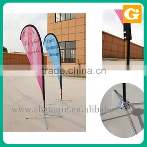 Polyester Teardrop Flag Banner Advertising Feather Flag Banner thumbnail-2