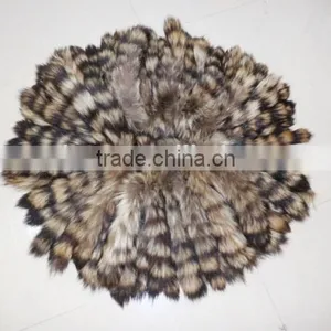 Wholesale Natural Color Fox Tail Fur Keychain / Fox Fur Tail thumbnail-5