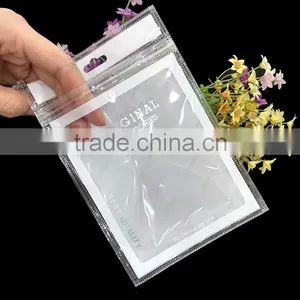 11*17cm(4.33*6.7")original Printing Packaging Pouch Hair Accessories Cheap Plastic Zipper Bag thumbnail-6