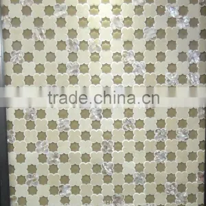 China Glass Mosaic, Glass Mosaic Patterns, Crystal Glass Mosaic Tile thumbnail-4