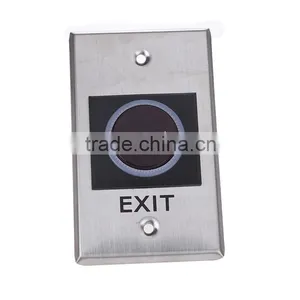 ZK Access Control Exit Button Exit Switch Door Opener Good Quality Infrared no Touch Switch Button Push Button thumbnail-3