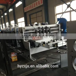 High Speed Automatic Carton Box Flexo Printer Slotter Die Cutter Machine thumbnail-5