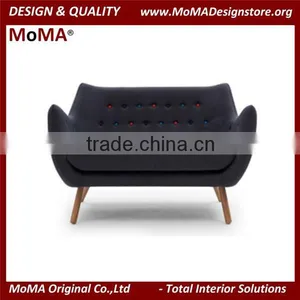 MA-MD136 Home Furniture European Style Living Room Design Vintage Fabric Sofa Furniture thumbnail-1