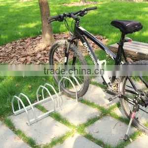 Carbon Steel Hot-dip Galvanized Locked Bike Rack thumbnail-1