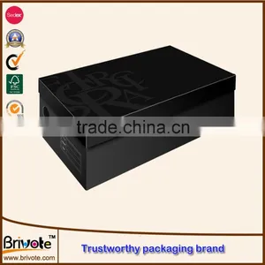 Factory Leather Casual Shoe Packaging Box/custom Leather Shoe Box thumbnail-3